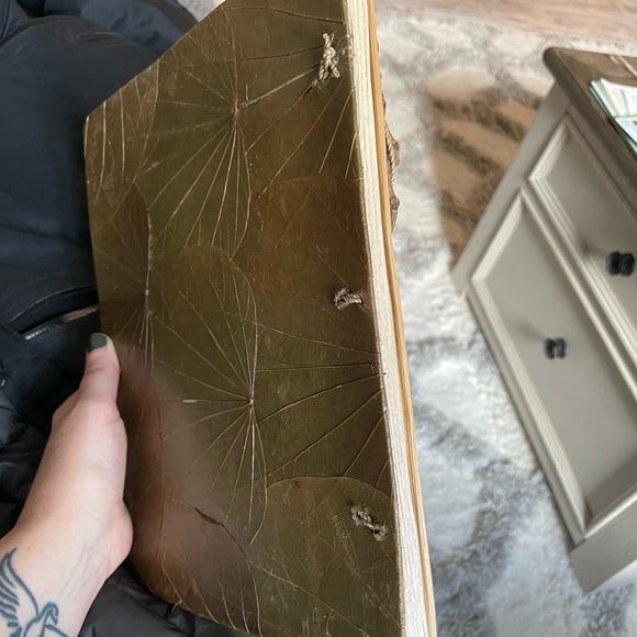 NWOT 2 Handmade banana leaf photo albums - Picture 8 of 10